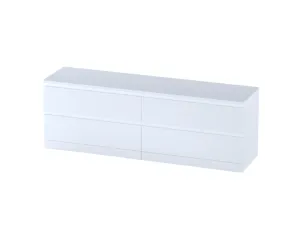 Комод Варма 4 Д белый пигмент (аналог IKEA)