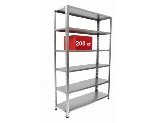 Стеллаж серии «Эконом», 2500x1000х500 (ВхШхГ), 6 полок