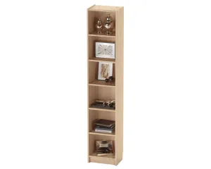 Стеллаж Варма 40 дуб беленый шпон (аналог IKEA BILLY)