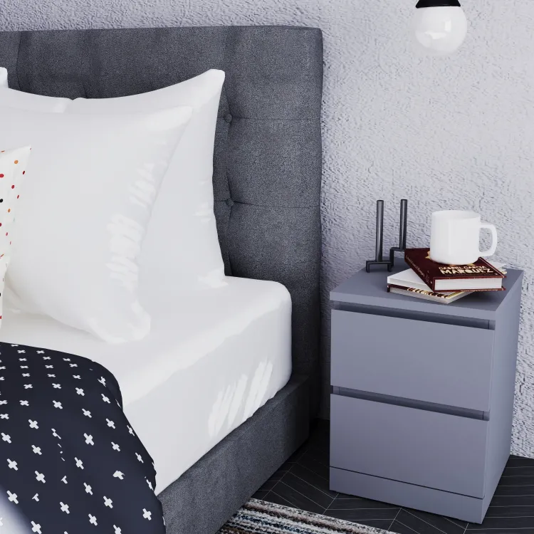 Комод Варма 2 серый пигмент (аналог IKEA)