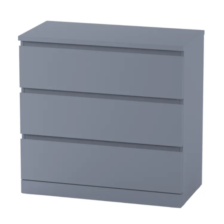 Комод Варма 3 серый пигмент (аналог IKEA)