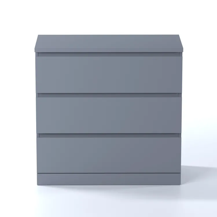 Комод Варма 3 серый пигмент (аналог IKEA)