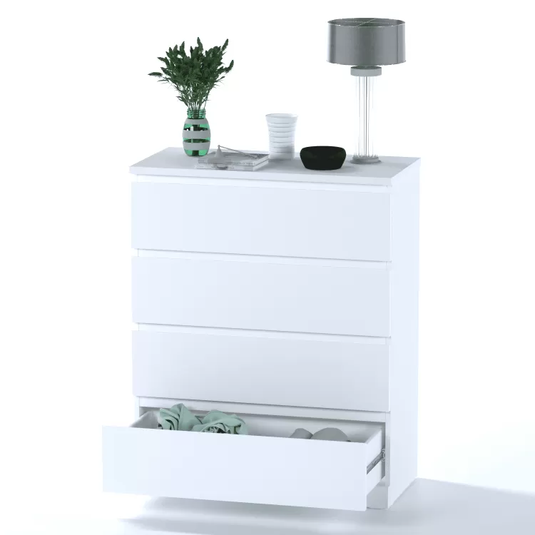Комод Варма 4 белый пигмент (аналог IKEA)