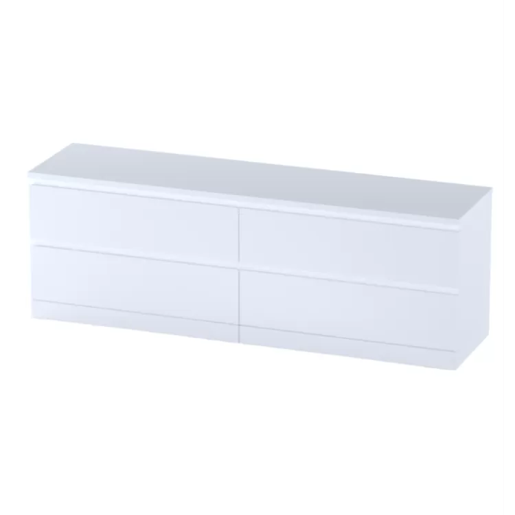 Комод Варма 4 Д белый пигмент (аналог IKEA)
