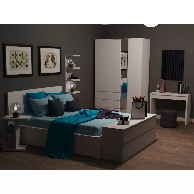 Комод Варма 4 Д белый пигмент (аналог IKEA)