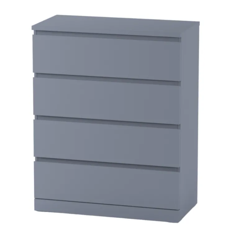 Комод Варма 4 серый пигмент (аналог IKEA)