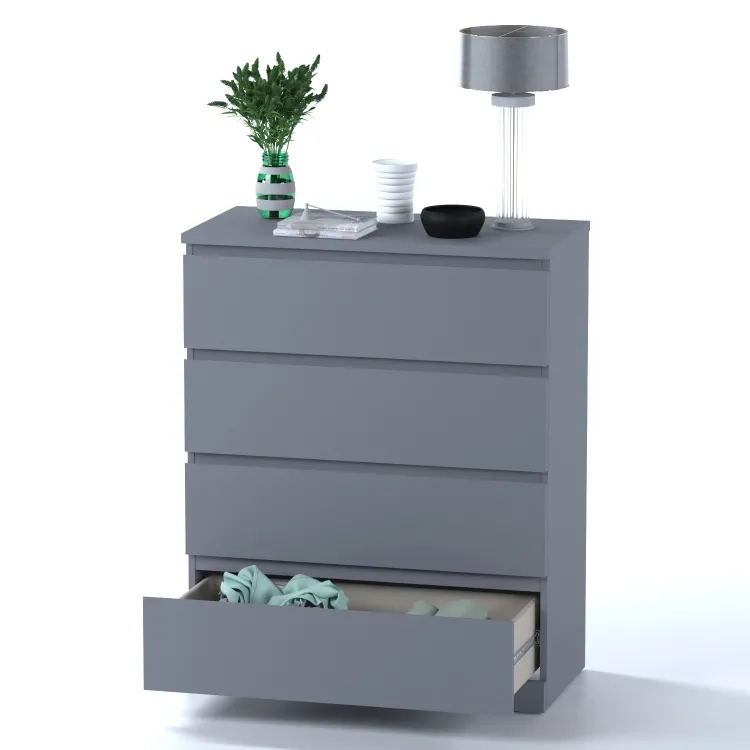 Комод Варма 4 серый пигмент (аналог IKEA)