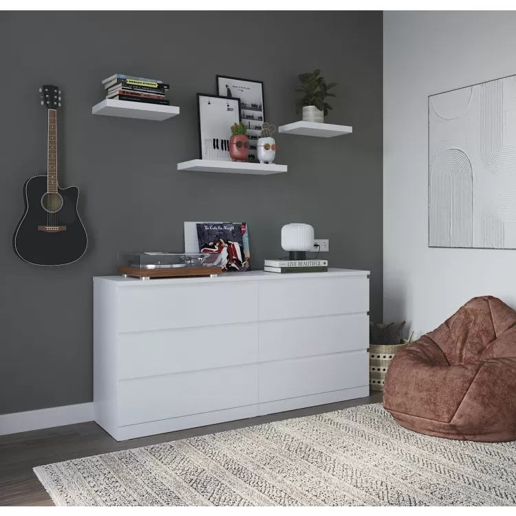 Комод Варма 6 Д белый пигмент (аналог IKEA)