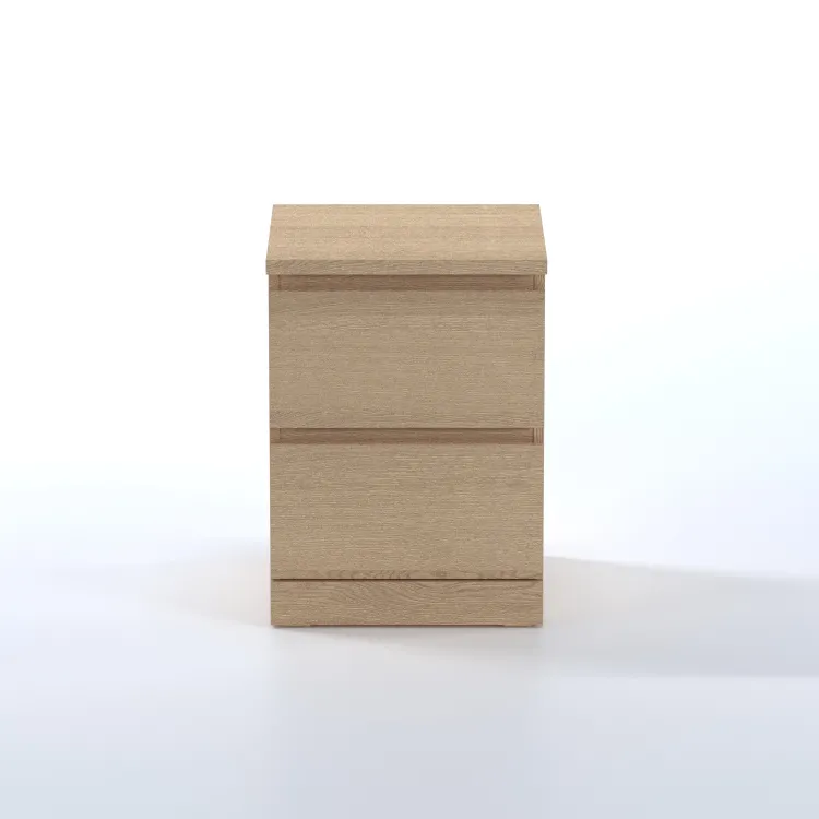 Комод Варма 2 дуб белёный шпон (аналог IKEA)