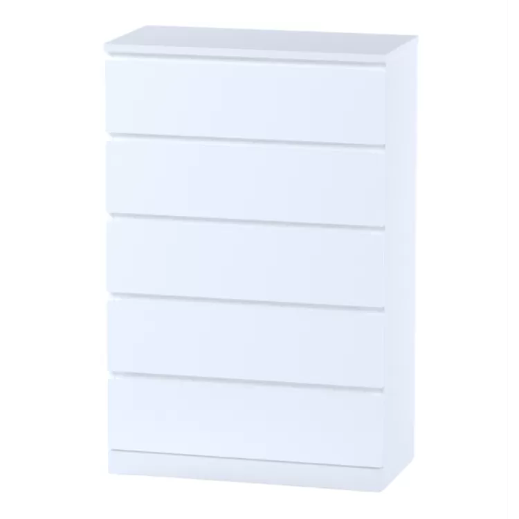 Комод Варма 5 белый пигмент (аналог IKEA)
