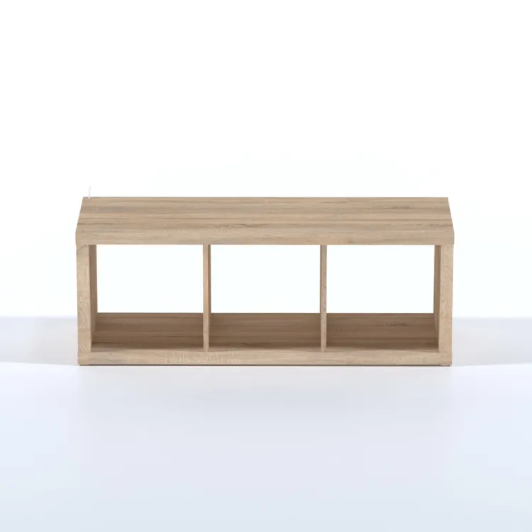 Стеллаж Фора 3 дуб беленый (аналог IKEA KALLAX)