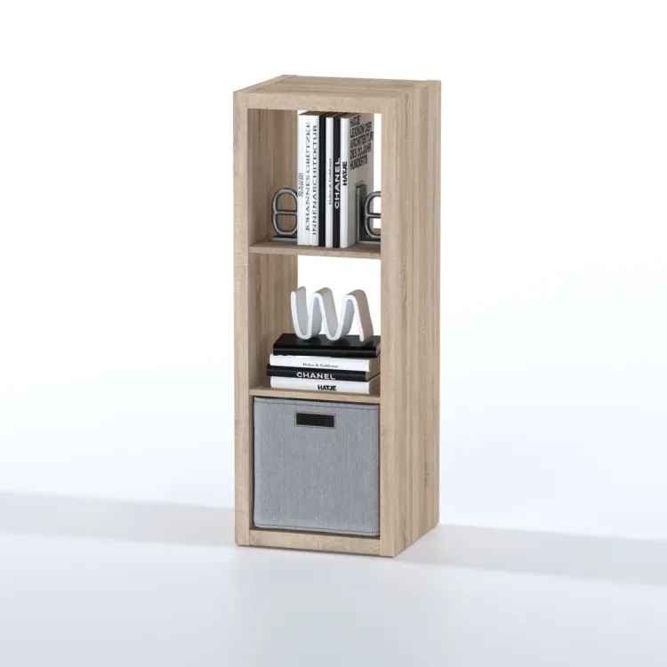Стеллаж Фора 3 дуб беленый (аналог IKEA KALLAX)