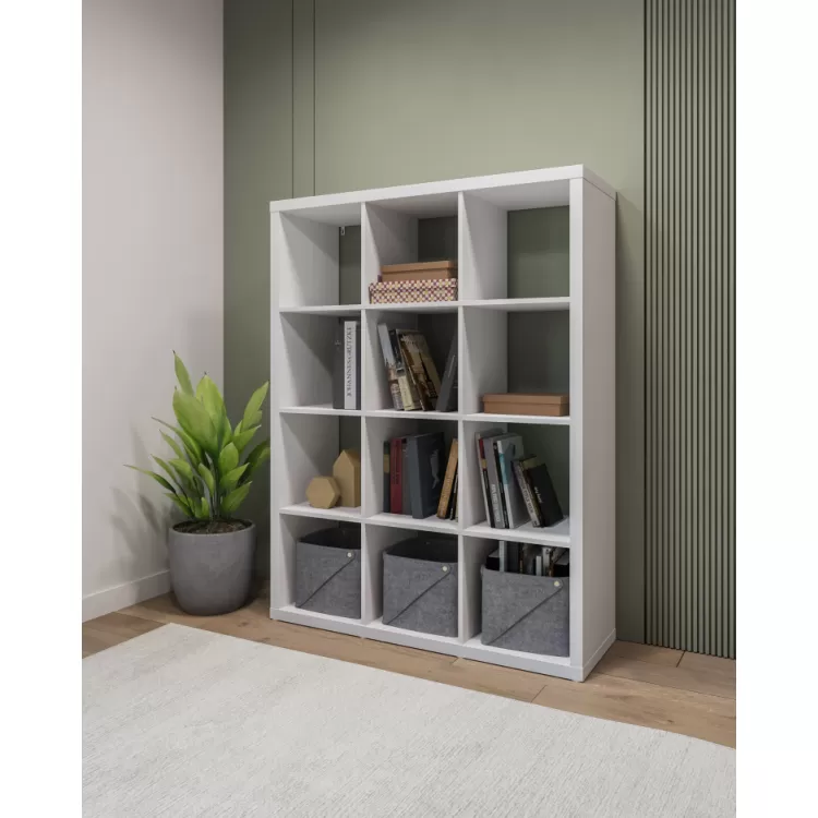 Стеллаж Фора 12 белый (аналог IKEA KALLAX)