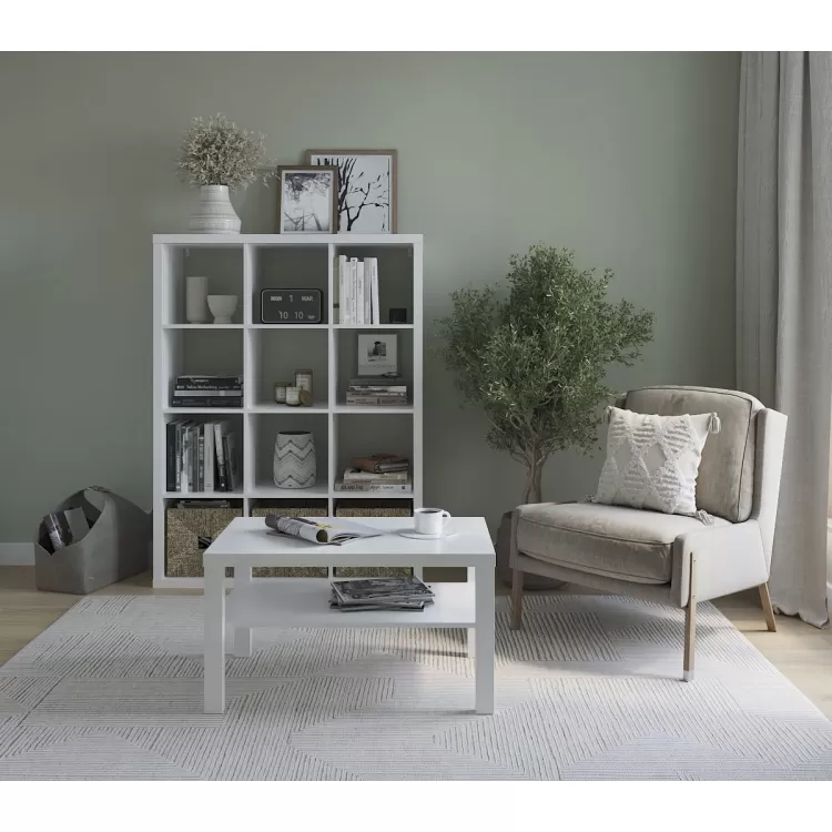 Стеллаж Фора 12 белый (аналог IKEA KALLAX)