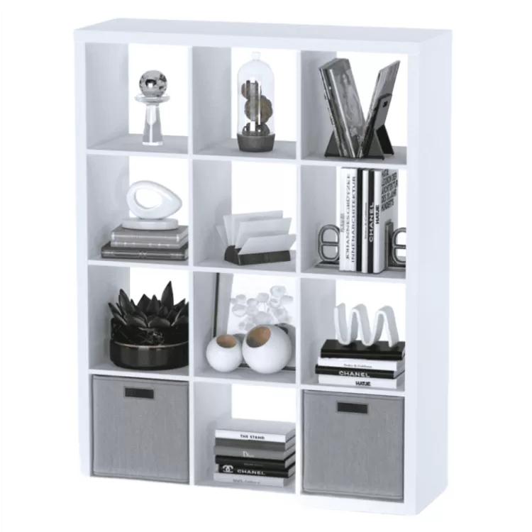 Стеллаж Фора 12 белый (аналог IKEA KALLAX)