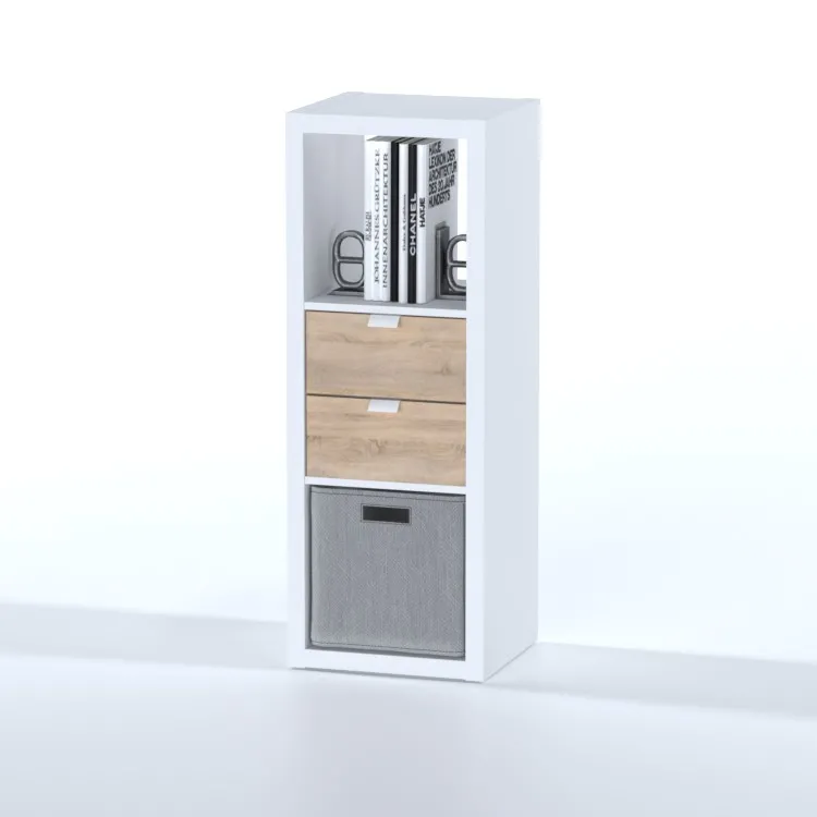 Стеллаж Фора 3 белый (аналог IKEA KALLAX)
