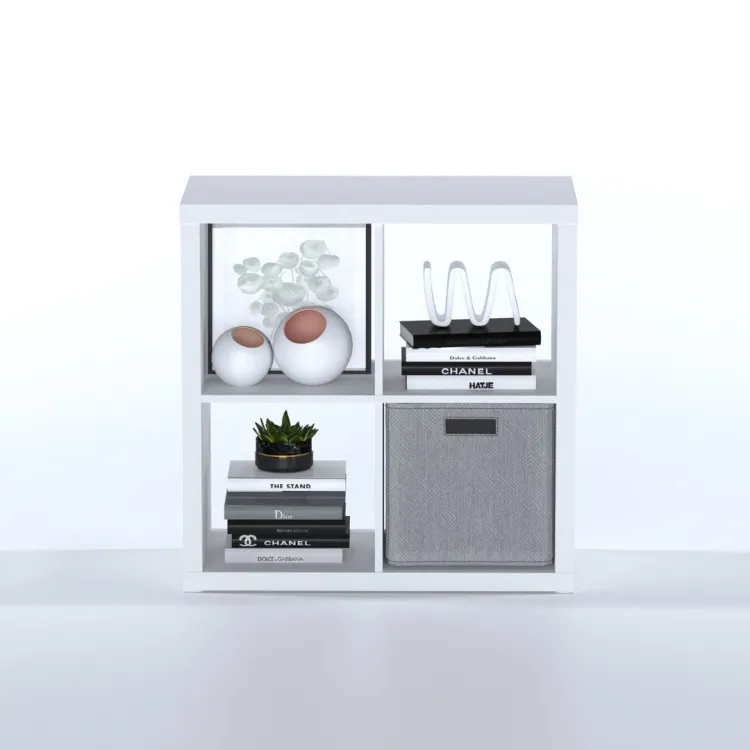Стеллаж Фора 4 белый (аналог IKEA KALLAX)