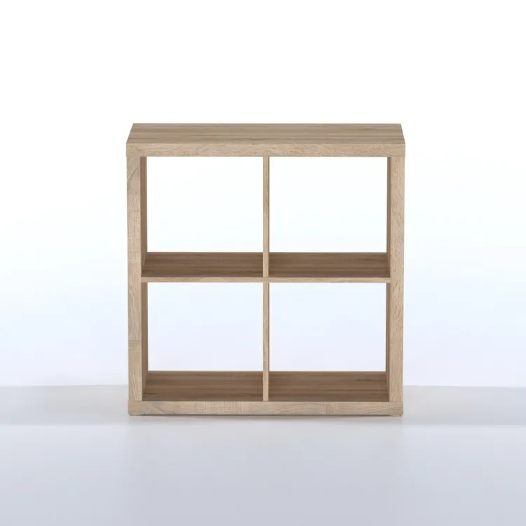 Стеллаж Фора 4 дуб беленый (аналог IKEA KALLAX)