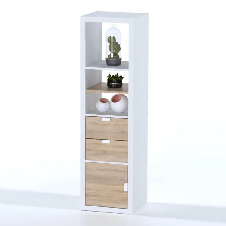 Стеллаж Фора 4Л белый (аналог IKEA KALLAX)