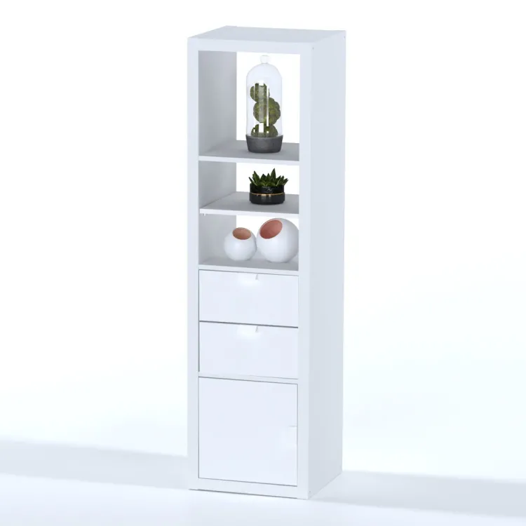 Стеллаж Фора 4Л белый (аналог IKEA KALLAX)