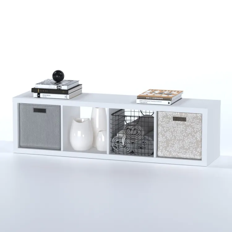 Стеллаж Фора 4Л белый (аналог IKEA KALLAX)