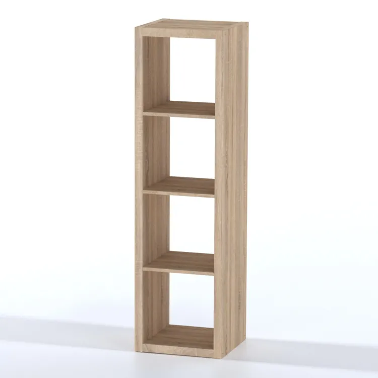 Стеллаж Фора 4Л дуб беленый (аналог IKEA KALLAX)
