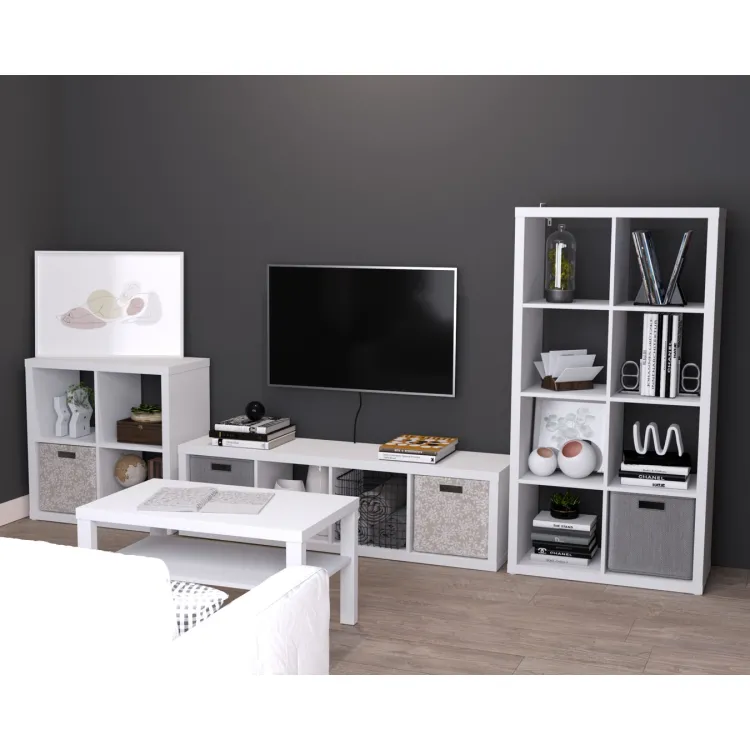 Стеллаж Фора 8 белый (аналог IKEA KALLAX)