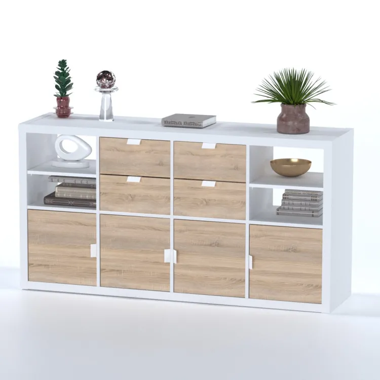 Стеллаж Фора 8 белый (аналог IKEA KALLAX)