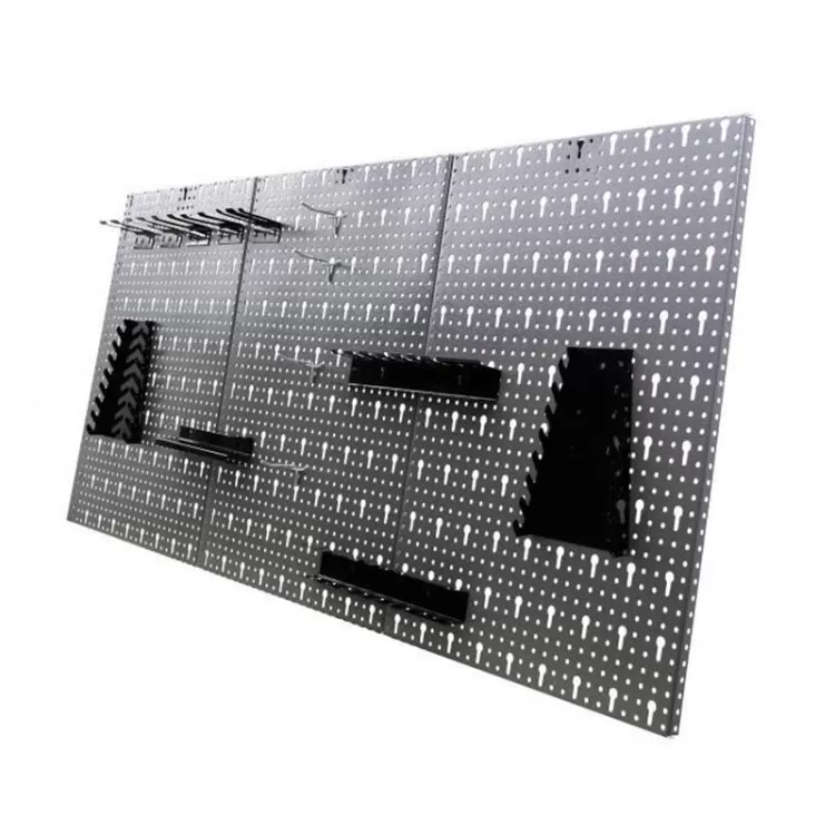 Комплект: перфорированная панель с крючками BAUMEISTER TH-01 and HP-01 GROUP