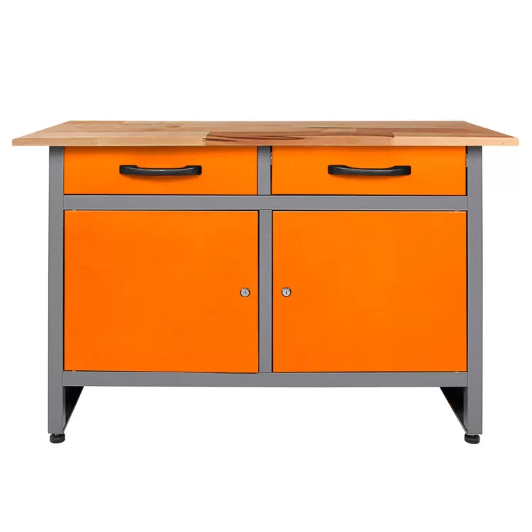 Стол-верстак для мастерской BAUMEISTER BTC-006 ORANGE