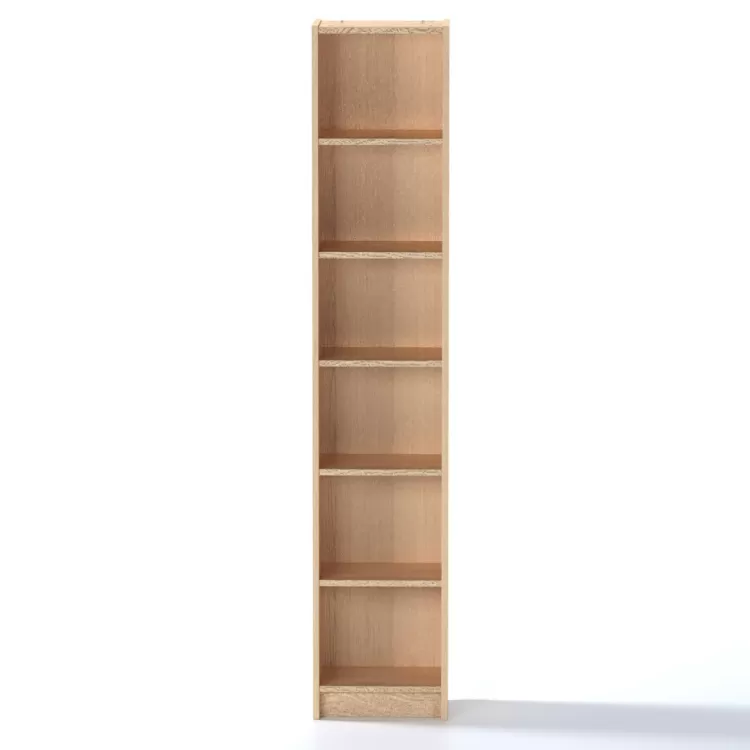 Стеллаж Варма 40 дуб беленый шпон (аналог IKEA BILLY)