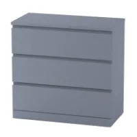 Комод Варма 3 серый пигмент (аналог IKEA)