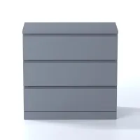 Комод Варма 3 серый пигмент (аналог IKEA)