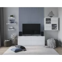 Комод Варма 4 Д белый пигмент (аналог IKEA)