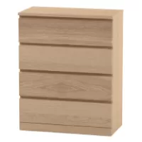 Комод Варма 4 дуб белёный шпон (аналог IKEA)