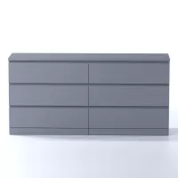 Комод Варма 6 Д серый пигмент (аналог IKEA)
