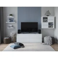 Стеллаж Фора 4 белый (аналог IKEA KALLAX)