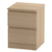 Комод Варма 2 дуб белёный шпон (аналог IKEA)