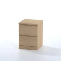 Комод Варма 2 дуб белёный шпон (аналог IKEA)