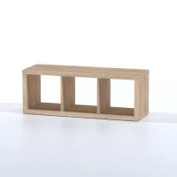 Стеллаж Фора 3 дуб беленый (аналог IKEA KALLAX)