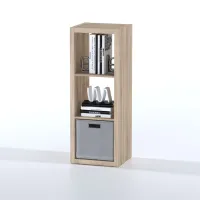 Стеллаж Фора 3 дуб беленый (аналог IKEA KALLAX)