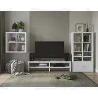 Стеллаж Фора 8 белый (аналог IKEA KALLAX)