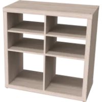 Стеллаж Фора 4 дуб беленый (аналог IKEA KALLAX)