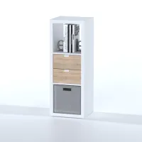 Стеллаж Фора 3 белый (аналог IKEA KALLAX)