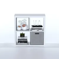 Стеллаж Фора 4 белый (аналог IKEA KALLAX)