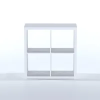 Стеллаж Фора 4 белый (аналог IKEA KALLAX)