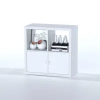 Стеллаж Фора 4 белый (аналог IKEA KALLAX)