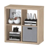 Стеллаж Фора 4 дуб беленый (аналог IKEA KALLAX)