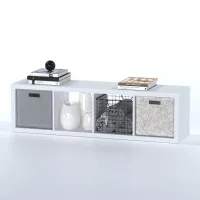 Стеллаж Фора 4Л белый (аналог IKEA KALLAX)