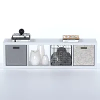 Стеллаж Фора 4Л белый (аналог IKEA KALLAX)